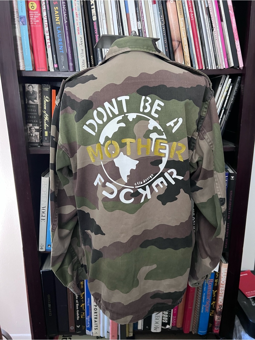 Vintage Camouflage Field Jacket - Vintage Green/Brown/Black